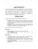 QUE ES UNA LEY Y COMO SE TRAMITA UNA LEY