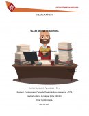 TALLER INFORME DE AUDITORÍA