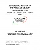 UNIDAD 3.- ÁREAS FUNCIONALES DE LA EMPRESA PYME
