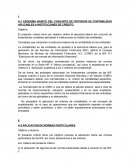 ESQUEMA BASICO DEL CONJUNTO DE CRITERIOS DE CONTABILIDAD APLICABLES A INSTITUCIONES DE CREDITO