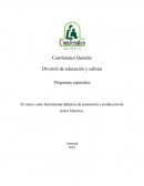 El comic como herramienta de producción de textos literarios