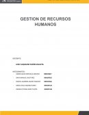 GESTION DE RECURSOS HUMANOS