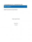 Fundamentos de la administración ,etapa de planificación
