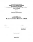 Nueva Ciudadanía y diversidad Cultural