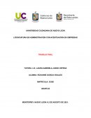 Administracion y evaluacion de desempeño