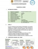 SILABO SISTEMAS DE GESTIÓN DE CALIDAD