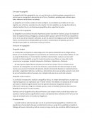 Concepto de geografía