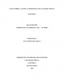 ENSAYO SOBRE LA CONDUCTA PROFESIONAL DEL CONTADOR PÚBLICO