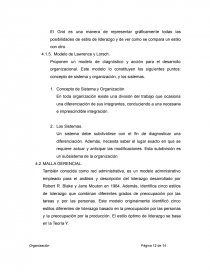 Control. Descripción del Proyecto e Incorporación del Tema Generador y Líneas de Investigación. Página 12