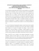 Estrategias Financieras en Crisis económica mundial 2008-2010