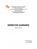 DERECHO AGRARIO VENEZOLANO