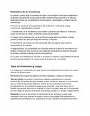 Parámetros de las inversiones