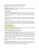 PRINCIPIOS DEL PROCESO CIVIL Y PRINCIPIOS DEL PROCESO PENAL