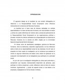 Responsabilidad Social Empresarial como Influencia motivaciónal en la Gerencia de Recursos Humanos
