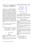 PRÁCTICA 2: Multiplicación de matrices en FORTRAN