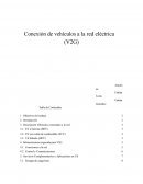 Conexión de vehículos a la red eléctrica