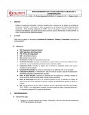 PROCEDIMIENTO DE CANALIZACIÓN, CABLEADO Y CONEXIONADO