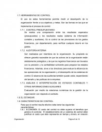Control. Descripción del Proyecto e Incorporación del Tema Generador y Líneas de Investigación. Página 6