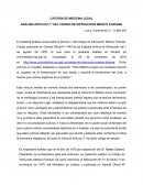 ANÁLISIS ARTICULO 1° DEL CÓDIGO DE INSTRUCCIÓN MÉDICO FORENSE