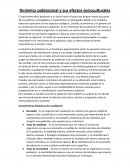 Dinámica poblacional y sus efectos socioculturales