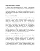 Nuevos tipos de vacunas