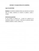 Actividad 2. Conceptos básicos de la estadística
