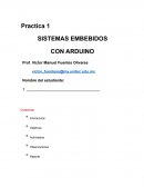 SISTEMAS EMBEBIDOS CON ARDUINO