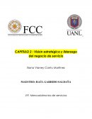 Visión estratégica y liderazgo del negocio de servicio