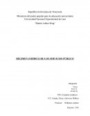 RÉGIMEN JURÍDICO DE LOS SERVICIOS PÚBLICO