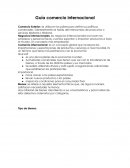 Guía comercio internacional