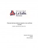 Posturas teóricas clásicas respecto a los conflictos sociales