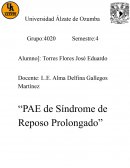 PAE de Síndrome de Reposo Prolongado