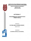 Procedimientos constructivos