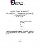 ENSAYO SOBRE LA RECIPROCIDAD ENTRE FE Y SACRAMENTOS