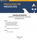 Inteligencia Comercial Internacional