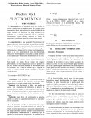 LABORATORIO ELECTROESTATICA