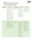 Actividad. Disciplinas de investigación histórica