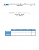 PROCEDIMIENTO RETROLAVADO Y LAVADO FILTROS DE ARENA