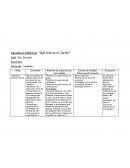 Secuencia Didáctica: “Qué lindo es mi Jardín”