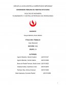 PLANEAMIENTO Y CONTROL ESTRATÉGICO DE OPERACIONES