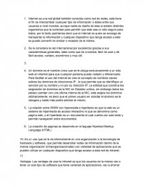 Internet red de redes. Página 1