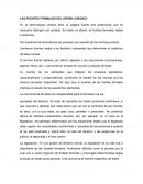 Fuentes formales del orden juridico
