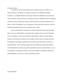 Caso practico Huracán Paulina. Página 1