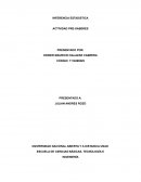 INFERENCIA ESTADISTICA ¿Qué estudia la estadística en su campo de formación?