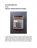Organigrama calculadora