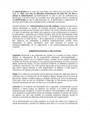 Administracion en la vida cotiana