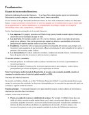 Fundamentos. El papel de los mercados financieros