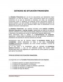 Estado de Situación Financiera