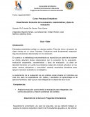 Procesos evaluativo, evolución de las evaluaciones pedagógicas y características