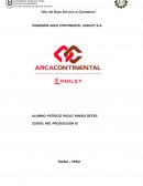 COMPAÑIA ARCA CONTINENTAL LINDLEY S.A.